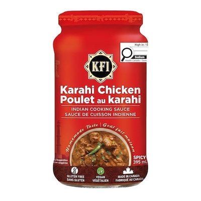KFI Karahi Chicken Cooking Sauce 395 ml, $1.39/100ml