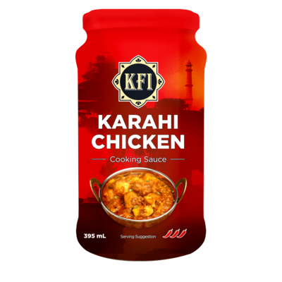 KFI Karahi Chicken cooking sauce 395 ml, $1.39/100ml