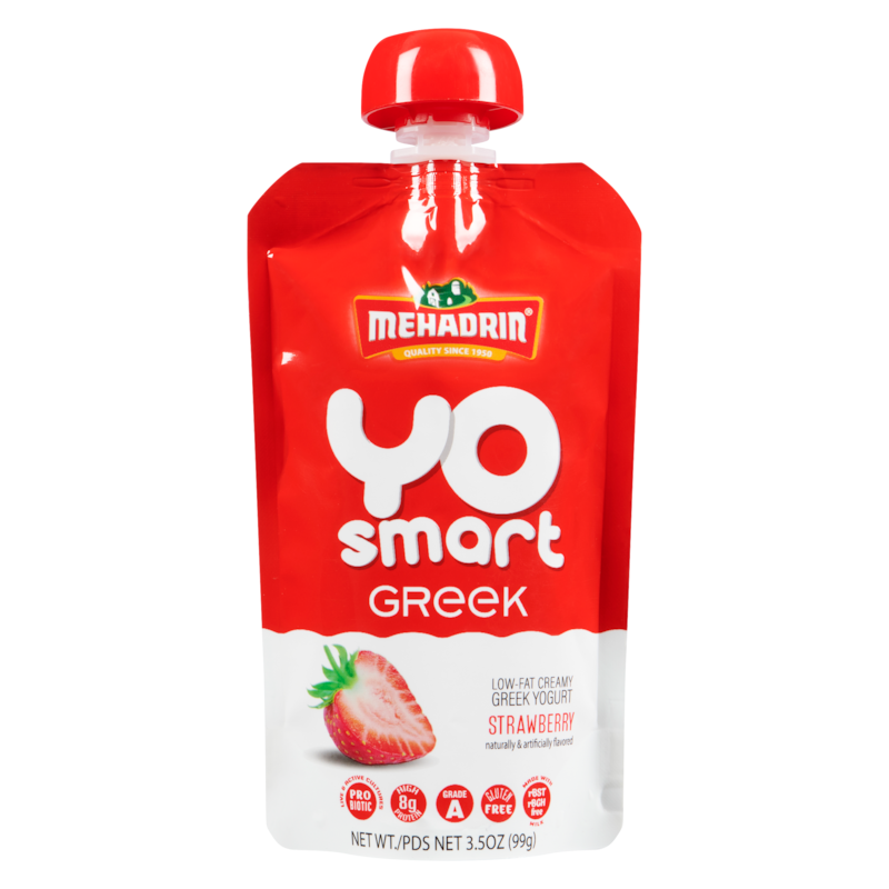 Low-Fat Creamy Greek Yogurt Strawberry