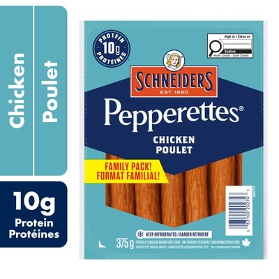 Schneiders Sausage Snacks Chicken Family Pack! 375 g, $3.33/100g