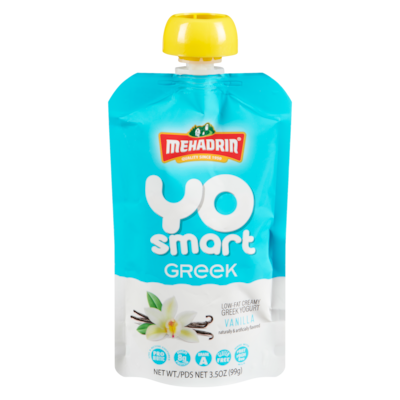 Mehadrin Low-Fat Creamy Greek Yogurt Vanilla 99 g, $3.02/100g
