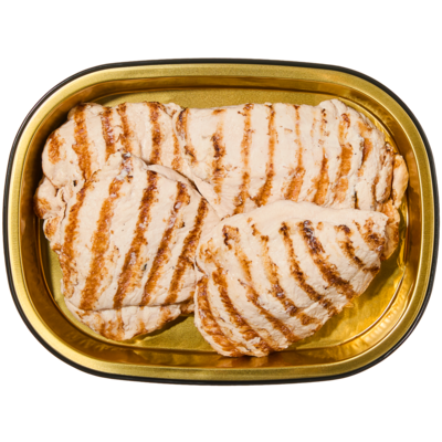 null Poitrines de poulet grillées, 4 morceaux 370 g, 4,32 $/100g