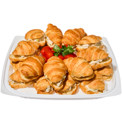 48hr Notice Required - Croissant Chicken Saldwich Platter