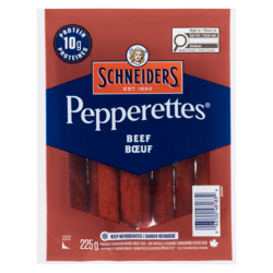 Schneiders Grignotises de saucisson bœuf 225 g, 5,33 $/100g
