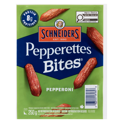 Schneiders Grignotises de saucisson pepperoni 250 g, 5,00 $/100g