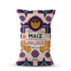 Siete Maíz Taco Seasoning Corn Tortilla Chips 213 g, $3.75/100g