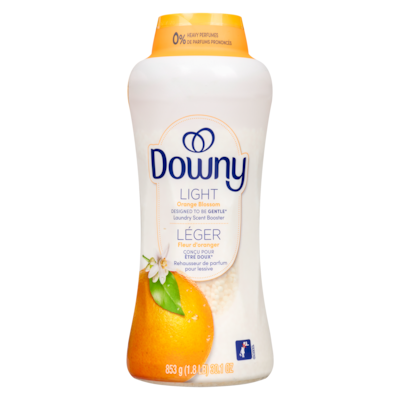 Downy Rehausseur de parfum pour lessive léger, fleur d'oranger 853 g, 3,16 $/100g