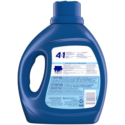 4 en 1 détergent à lessive liquide, rocky mountain breeze, 58 brassées