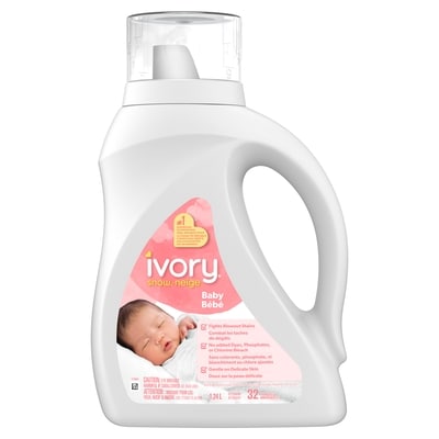 Ivory Snow Liquid Laundry Detergent for Babies, 32 Loads 1.24 l, $1.29/100ml