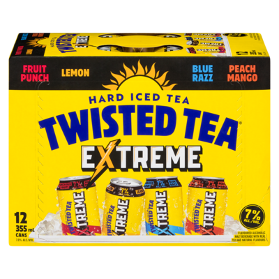 Twisted Tea Hard Iced Tea (ID required at pick-up) 12x355.0 ml, $0.56/100ml
