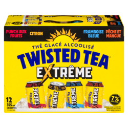 Twisted Tea Thé glacé alcoolisé (Pièce d’identité requise au moment du ramassage) 12x355.0 ml, 0,54 $/100ml