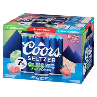 Alcoholic Malt Beverage With Natural Flavour Slushie Flavours (ID required at pick-up)