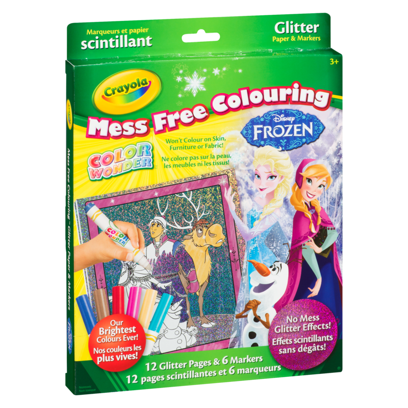 Paper & Markers Glitter 3+