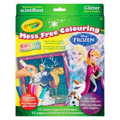 Crayola Marqueurs et papier scintillant 3+ 1 ea, 14,00 $/1ch