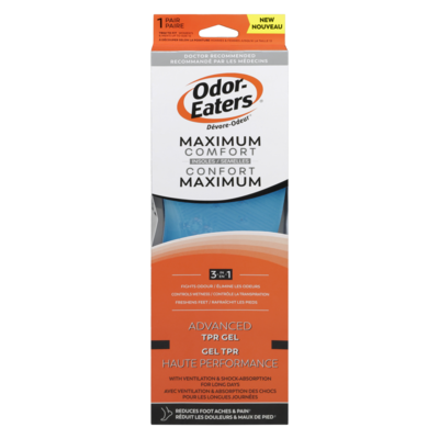 Odor Eater Insoles Maximum Comfort 1 ea, $17.99/1ea