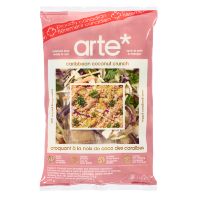 null Kit de salade, croquant à la noix de coco des caraïbes 333 g, 2,10 $/100g