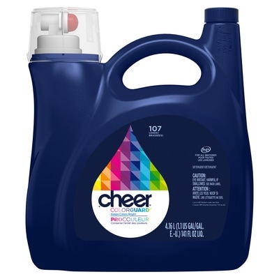 Cheer Détergent à lessive liquide, 107 br 4.16 l, 0,50 $/100ml