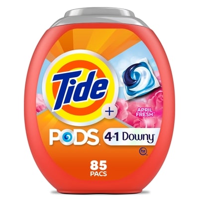 Tide PODS Detergent with a touch of, 85 Ct 85 ea, $0.45/1ea