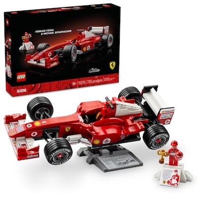 LEGO Icons Ferrari F2004 & Michael Schumacher 11375 1 ea, $139.99/1ea