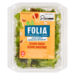 null Ensemble de salade croquante, sésame gingembre 175 g, 3,42 $/100g
