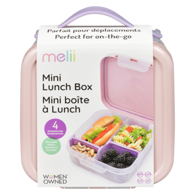 Melii Mini boîte à lunch 3+ 1 ea, 11,49 $/1ch
