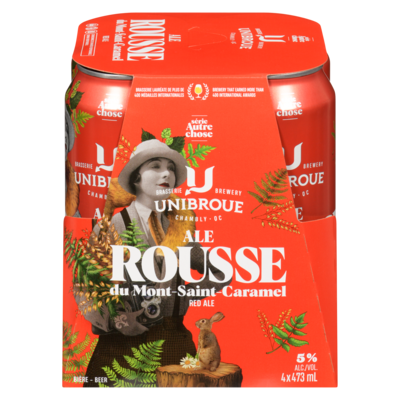 Unibroue Bière ale rousse du mont-saint-caramel 4x473.0 ml, 0,79 $/100ml