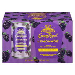 Crown Royal Premium Malt Alcoholic Beverage Lemonade Blackberry (ID required at pick-up) 6x355.0 ml, $0.77/100ml