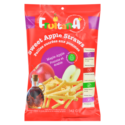 FRUITANA Sweet Apple Straws Maple Apple 142 g, $3.87/100g