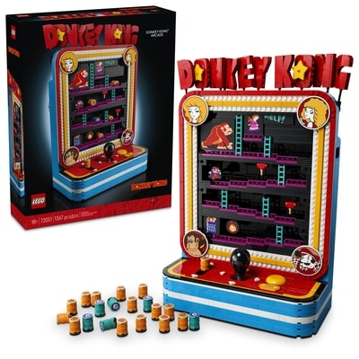 LEGO Donkey Kong Arcade Building Set 72051 1 ea, $270.00/1ea