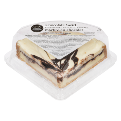 null Gâteau au fromage marbré au chocolat 340 g, 2,94 $/100g