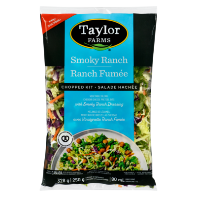 Taylor Farms Salade hachée ranch fumée 328 g, 2,13 $/100g