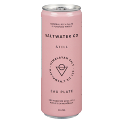SALT WATER CO Mineral Rich Salts & Purified Water Himalayan Salt Still 355 ml, $0.93/100ml