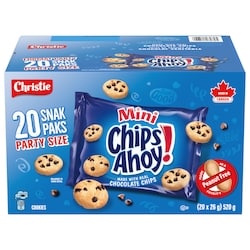 Chips Ahoy! Minis Chocolate Chip Cookies, 20 Packs