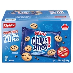 Chips Ahoy! Minis Biscuits aux pépites de chocolat, 20 sachets