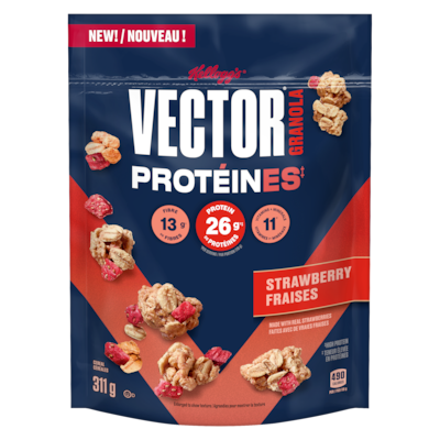 Kellogg’s Protéines granola fraises 311 g, 1,86 $/100g