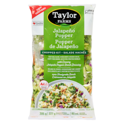 Taylor Farms Jalapeño Popper Chopped Salad Kit 305 g, $2.30/100g
