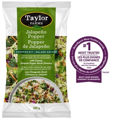 Taylor Farms Salade Hachée Mangue et Chili Style Thaïlandais Salades Hachées 305 g, 1,48 $/100g