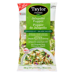 Taylor Farms Kit de salade hachée popper de jalapeño 305 g, 2,30 $/100g
