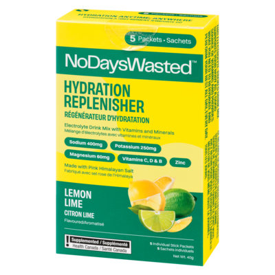 Hydration Replenisher Lemon Lime Flavoured