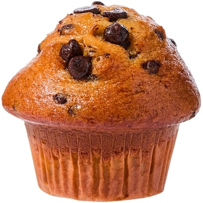 Banana Chocolate Chip Protein Muffins