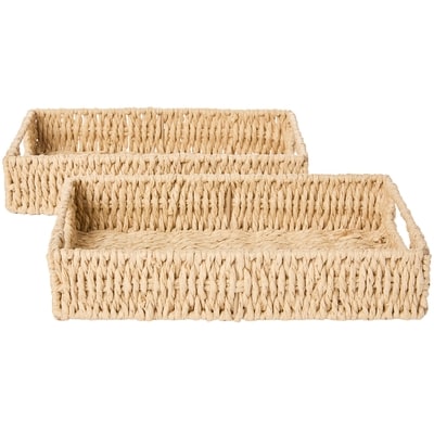 Life at Home Paper Rope Trays 2 Pack 2 ea, $7.50/1ea