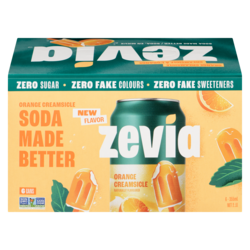 Zevia Soda Orange Creamsicle 6x355.0 ml, $0.28/100ml