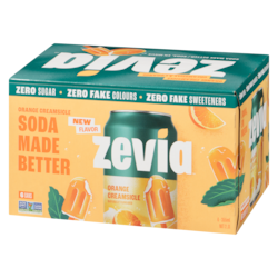 Zevia Soda Orange Creamsicle - 6x355.0 ml | No Frills Online