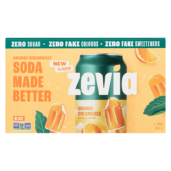 Zevia Soda Orange Creamsicle - 6x355.0 ml | Real Canadian Superstore