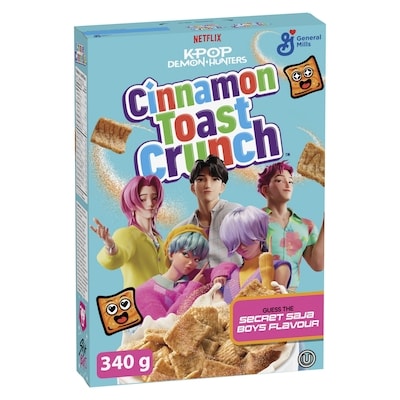 General Mills Cinnamon Secret Saja Boys 340 g, $2.35/100g
