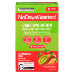 No Days Wasted Daily Hydration Strawberry Kiwi Flavoured 40 g, $29.98/100g