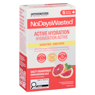 Hydration Replenisher Sugar Free Salty Grapefruit Flavoured