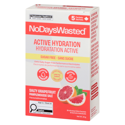 Hydration Replenisher Sugar Free Salty Grapefruit Flavoured