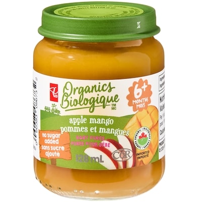 PC Organics Organics Apple Mango Baby Puree 128 ml, $1.56/100ml