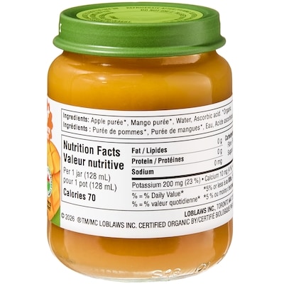 Organics Apple Mango Baby Puree